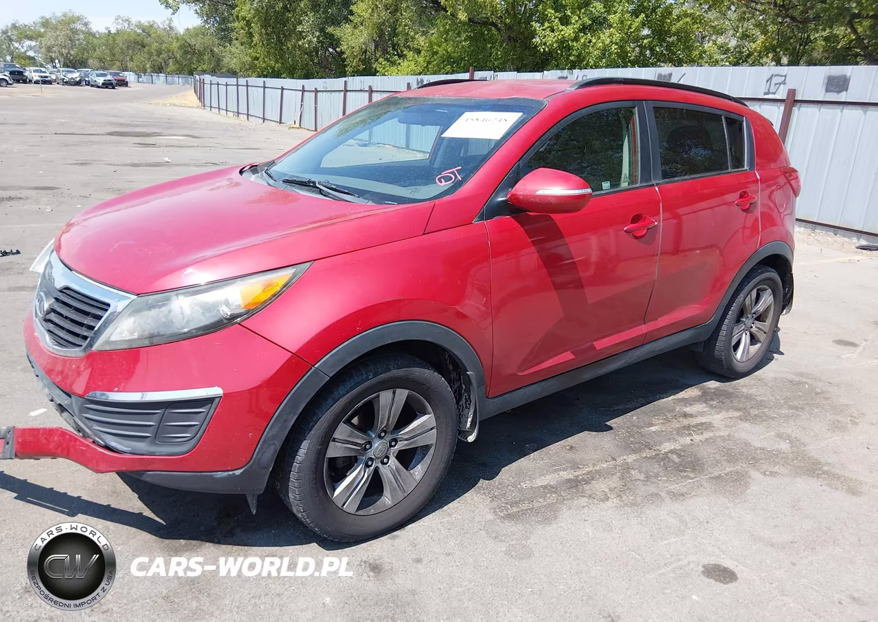2011 Kia Sportage Lx VIN:KNDPB3A24B7077989 - 2