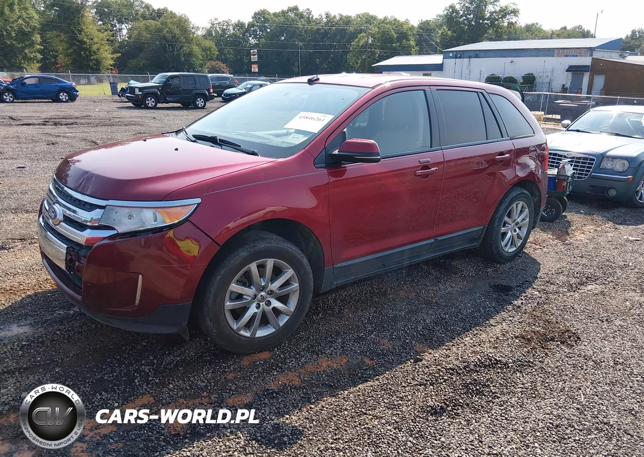2013 Ford Edge Sel VIN:2FMDK3J98DBC25132 - 2