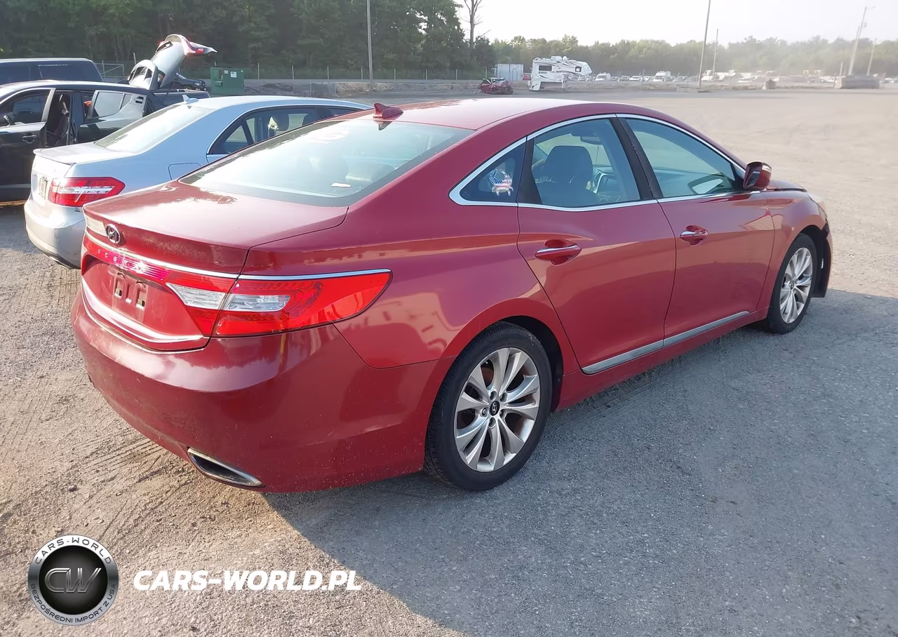 2013 Hyundai Azera VIN:KMHFG4JGXDA261656 - 4