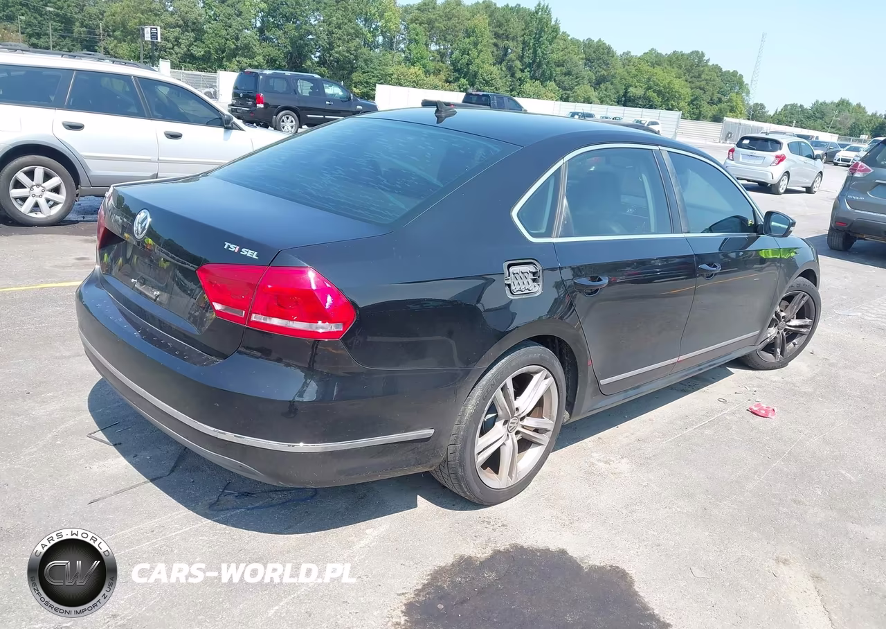 2014 Volkswagen Passat 1.8T Sel Premium VIN:1VWCT7A3XEC005702 - 4
