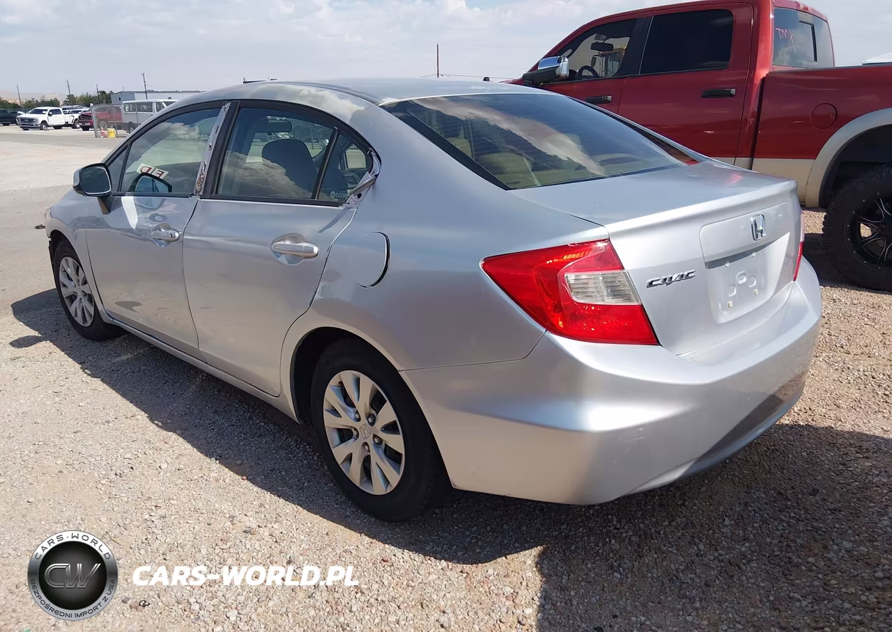 2012 Honda Civic Lx VIN:19XFB2F50CE342367 - 3