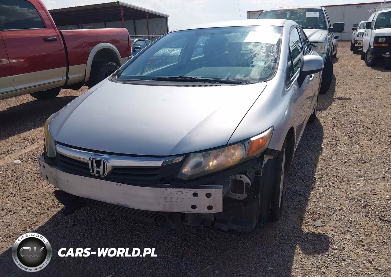 2012 Honda Civic Lx VIN:19XFB2F50CE342367 - 6