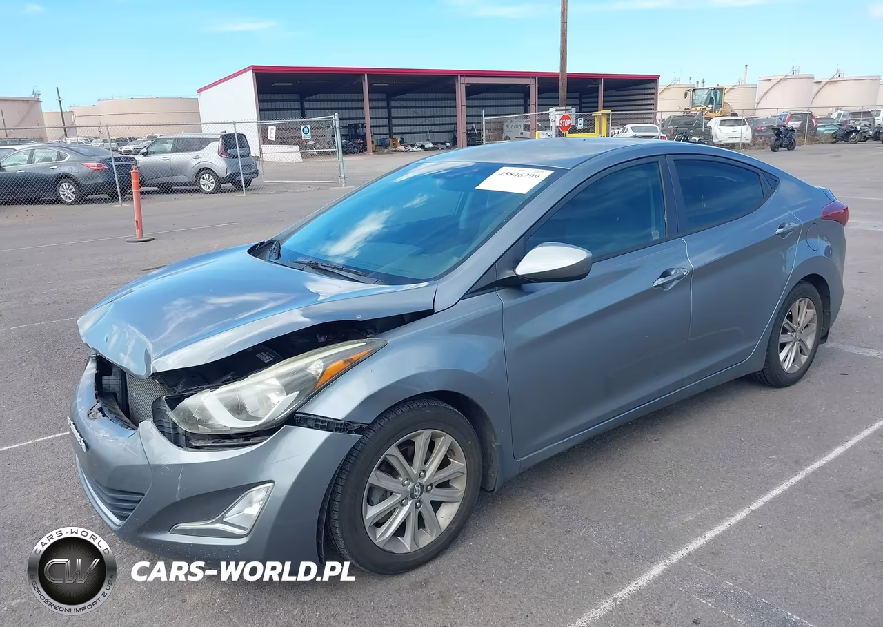 2016 Hyundai Elantra Se VIN:KMHDH4AE1GU598724 - 2