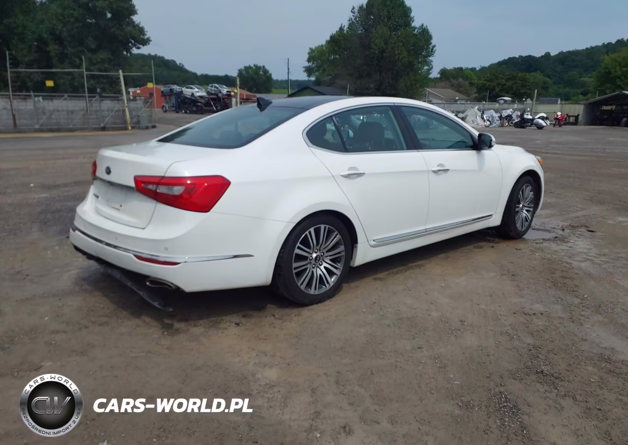 2015 Kia Cadenza Premium VIN:KNALN4D7XF5184854 - 4