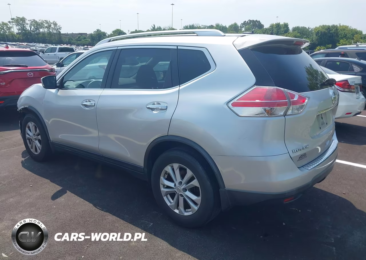 2015 Nissan Rogue Sv VIN:KNMAT2MT3FP517126 - 3