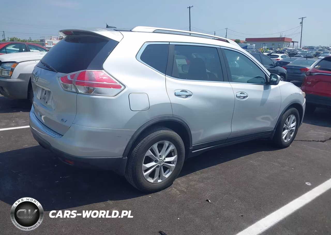 2015 Nissan Rogue Sv VIN:KNMAT2MT3FP517126 - 4