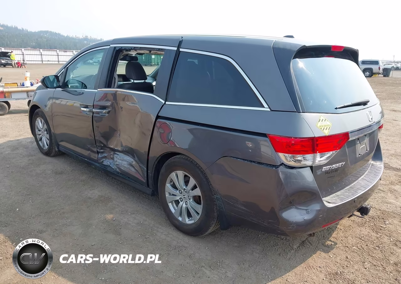 2014 Honda Odyssey Ex-L VIN:5FNRL5H6XEB136648 - 3