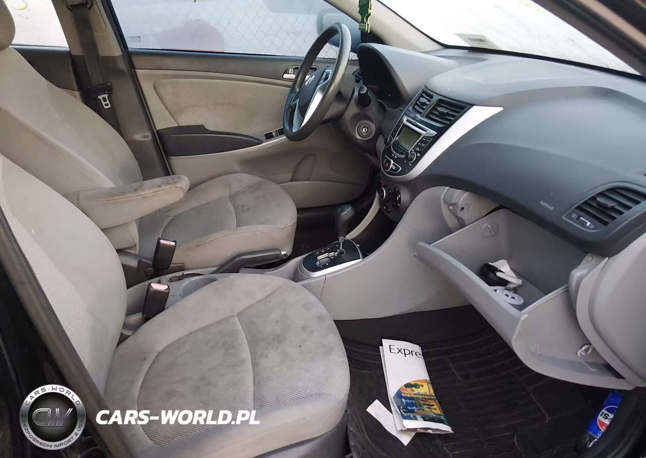 2012 Hyundai Accent Gs VIN:KMHCT5AE7CU027166 - 5