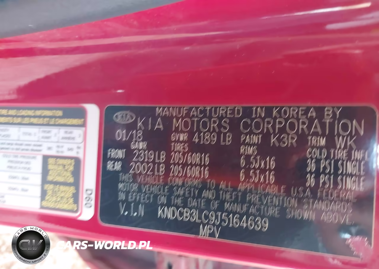2018 Kia Niro Lx VIN:KNDCB3LC9J5164639 - 9