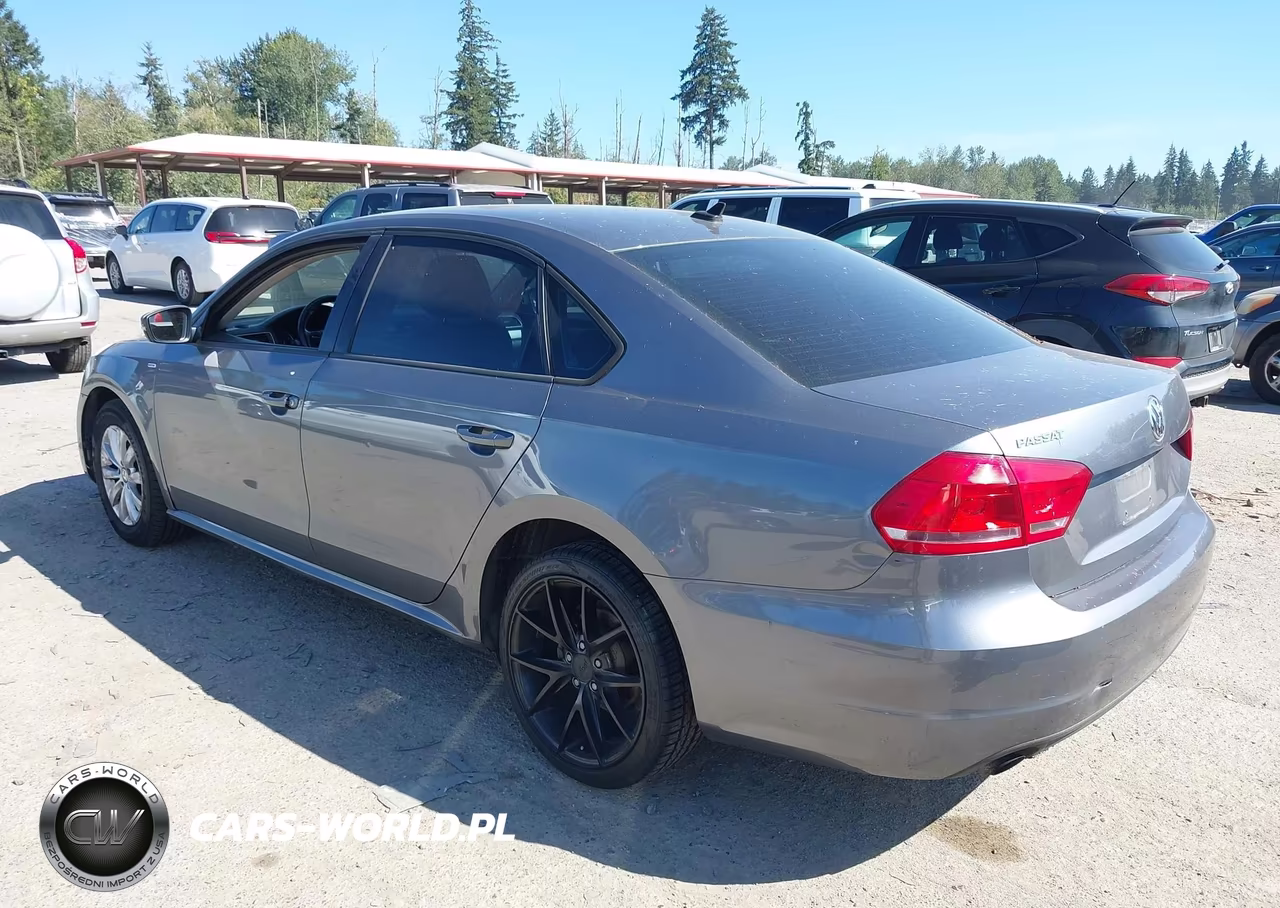 2014 Volkswagen Passat 1.8T Wolfsburg Edition VIN:1VWAT7A35EC094957 - 3
