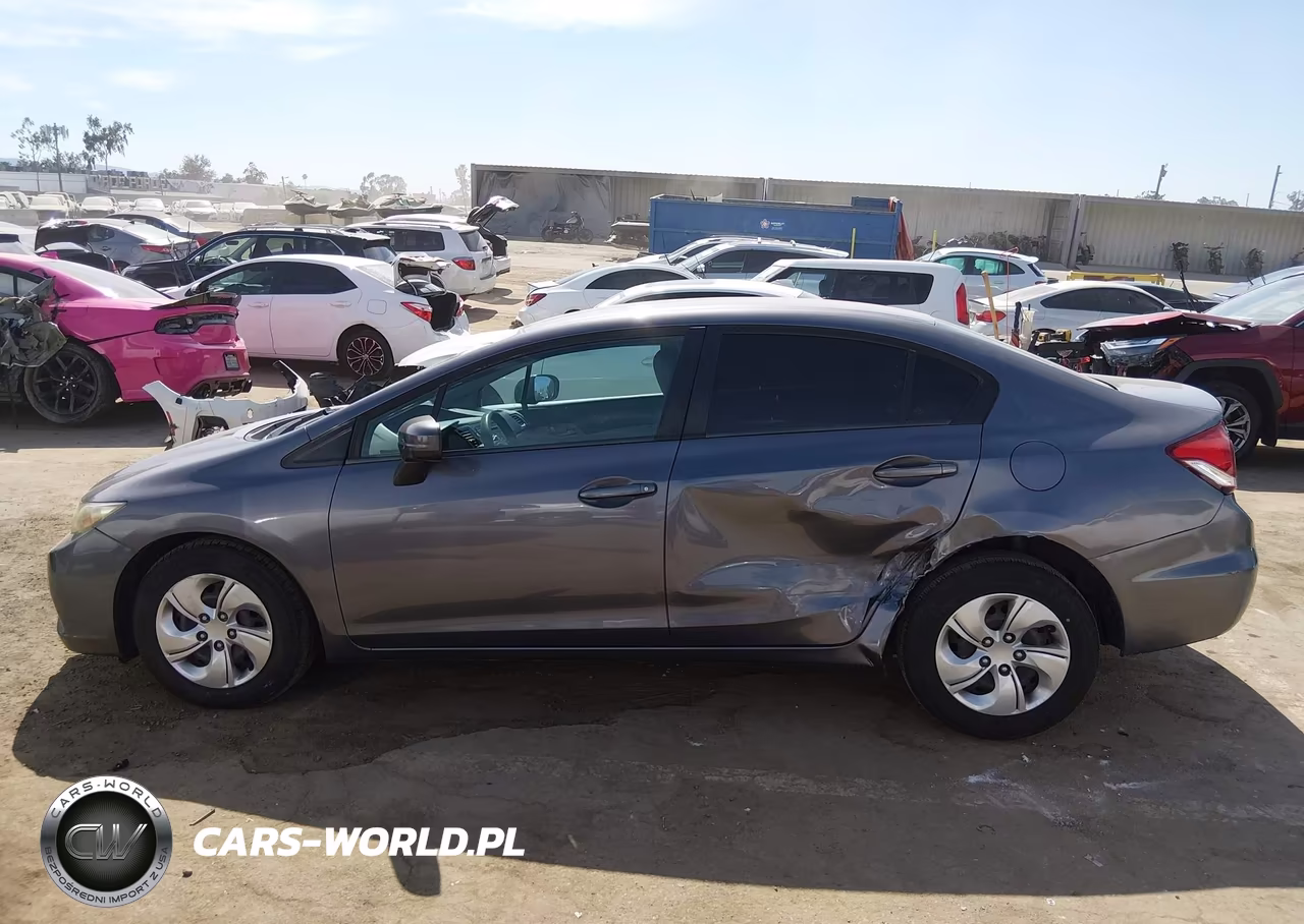 2014 Honda Civic Lx VIN:19XFB2F51EE247934 - 13