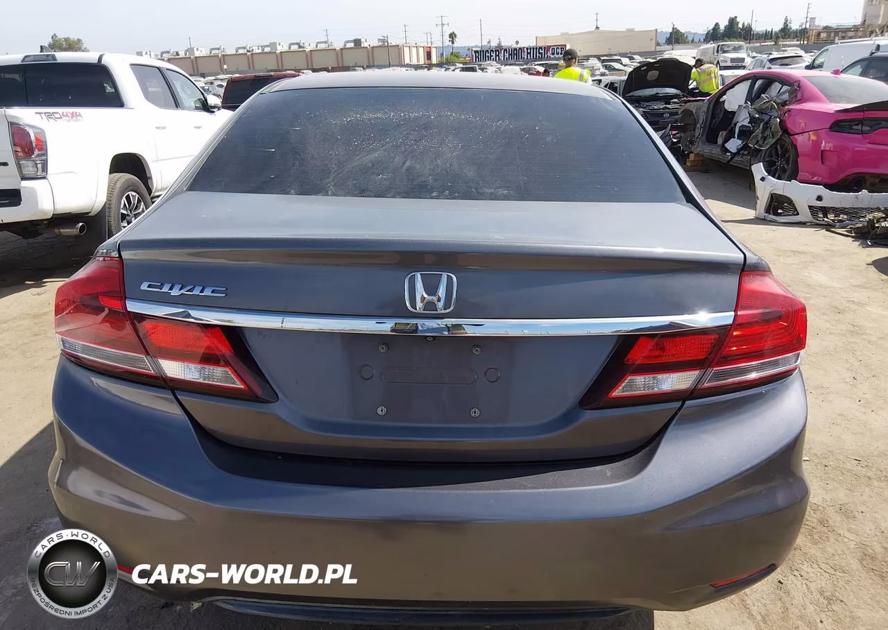 2014 Honda Civic Lx VIN:19XFB2F51EE247934 - 15