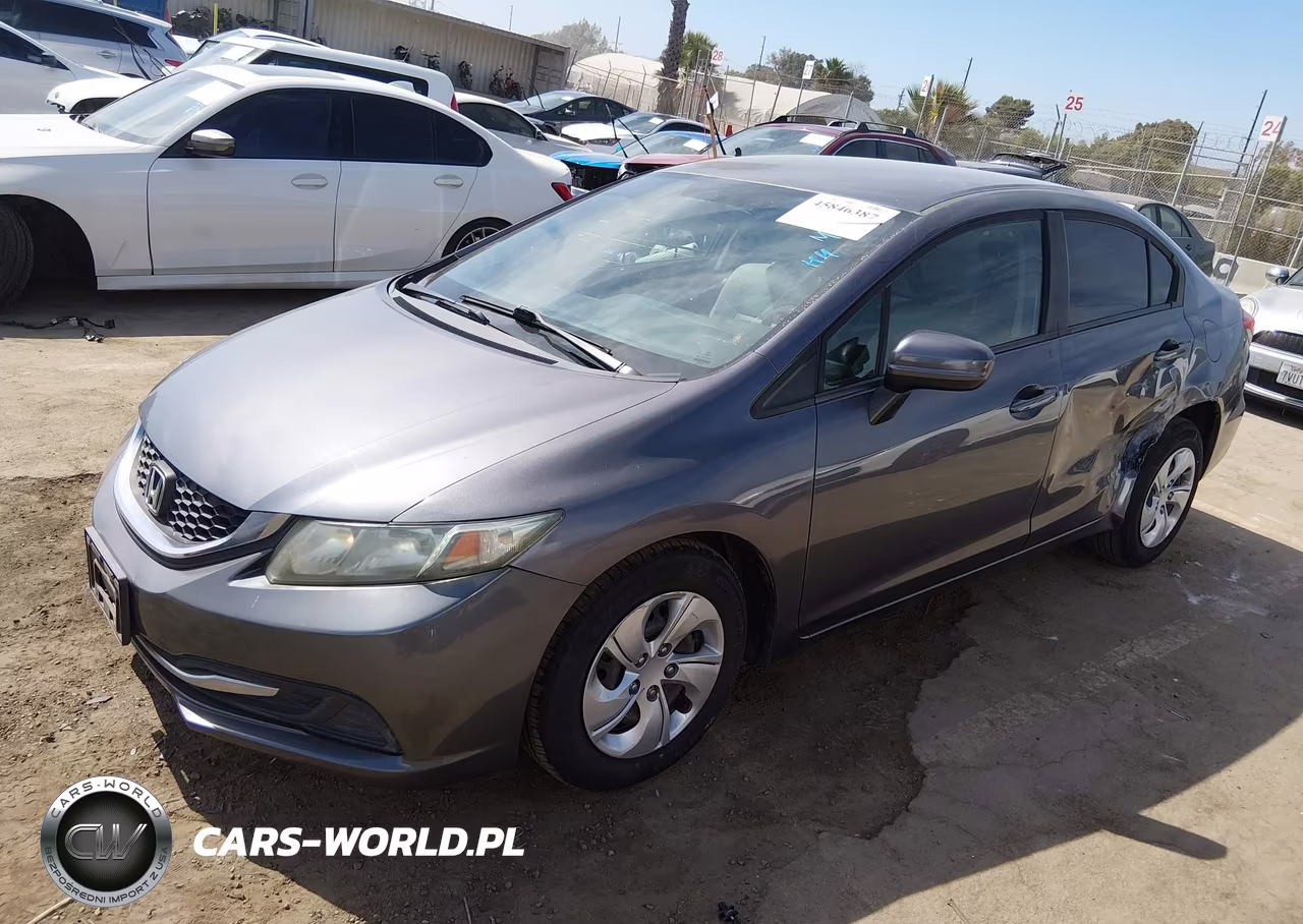 2014 Honda Civic Lx VIN:19XFB2F51EE247934 - 2