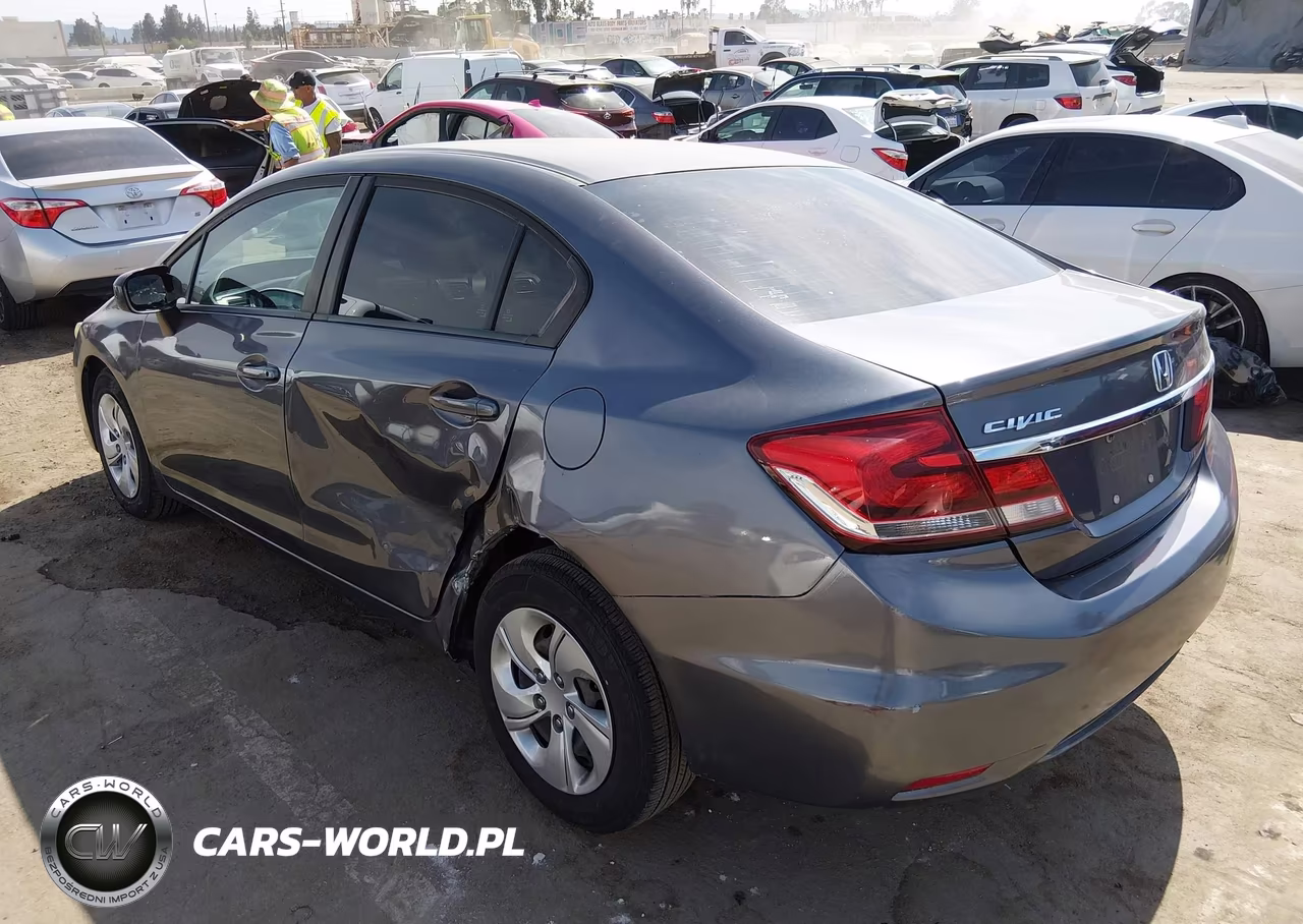 2014 Honda Civic Lx VIN:19XFB2F51EE247934 - 3