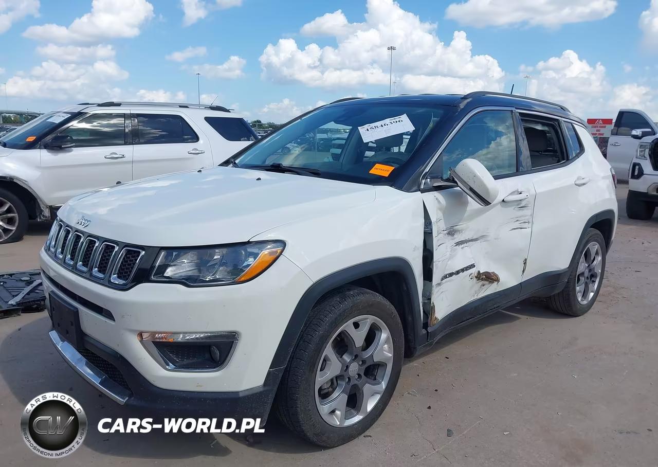2021 Jeep Compass Limited Fwd VIN:3C4NJCCB0MT523397 - 2
