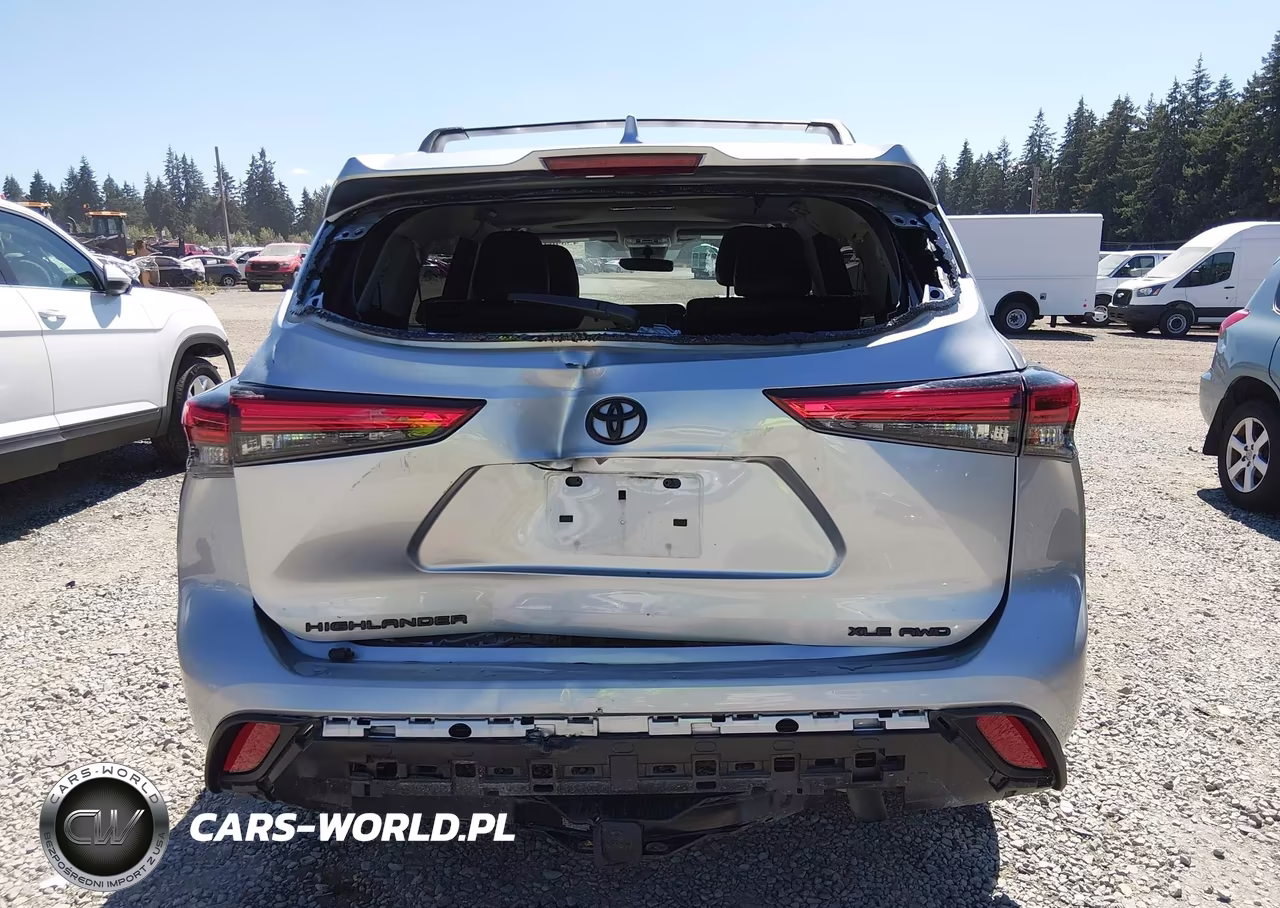 2022 Toyota Highlander Xle VIN:5TDGZRBH6NS587787 - 16