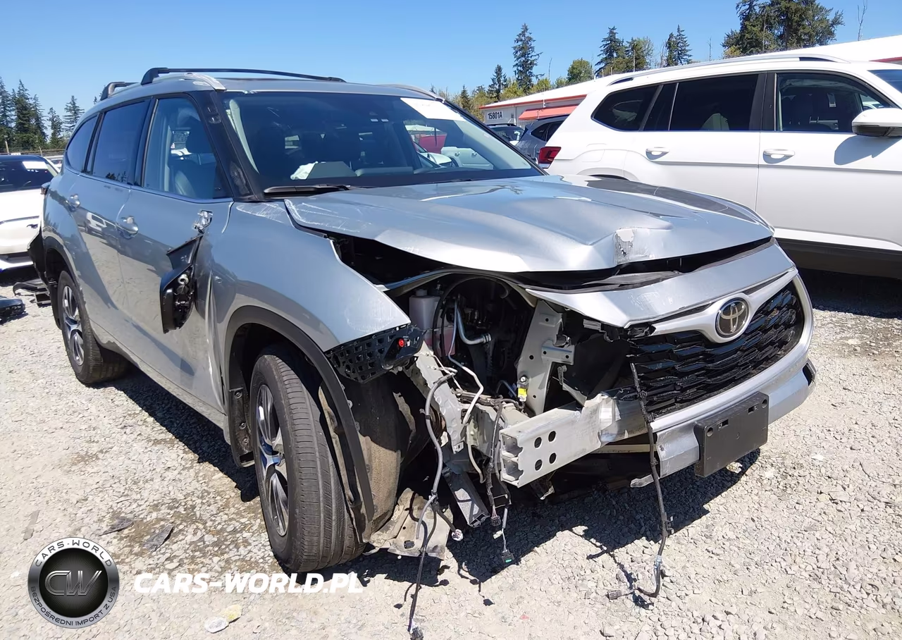 2022 Toyota Highlander Xle VIN:5TDGZRBH6NS587787 - 19