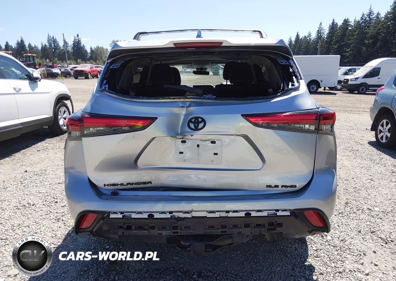 2022 Toyota Highlander Xle VIN:5TDGZRBH6NS587787 - 6