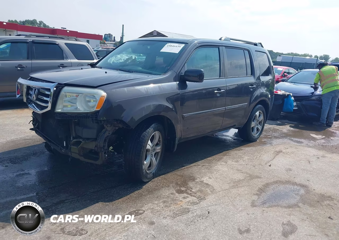 2014 Honda Pilot Ex-L VIN:5FNYF4H78EB035081 - 2