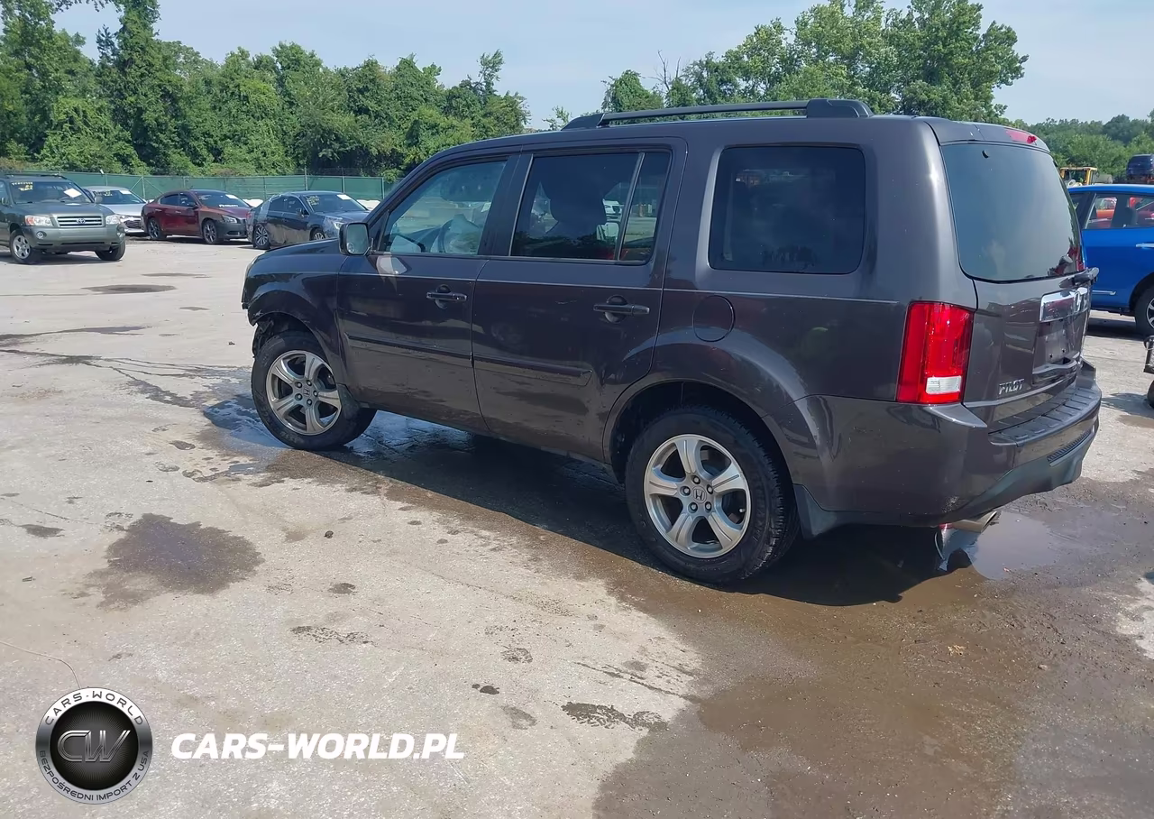 2014 Honda Pilot Ex-L VIN:5FNYF4H78EB035081 - 3