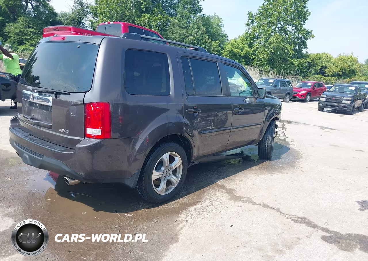 2014 Honda Pilot Ex-L VIN:5FNYF4H78EB035081 - 4