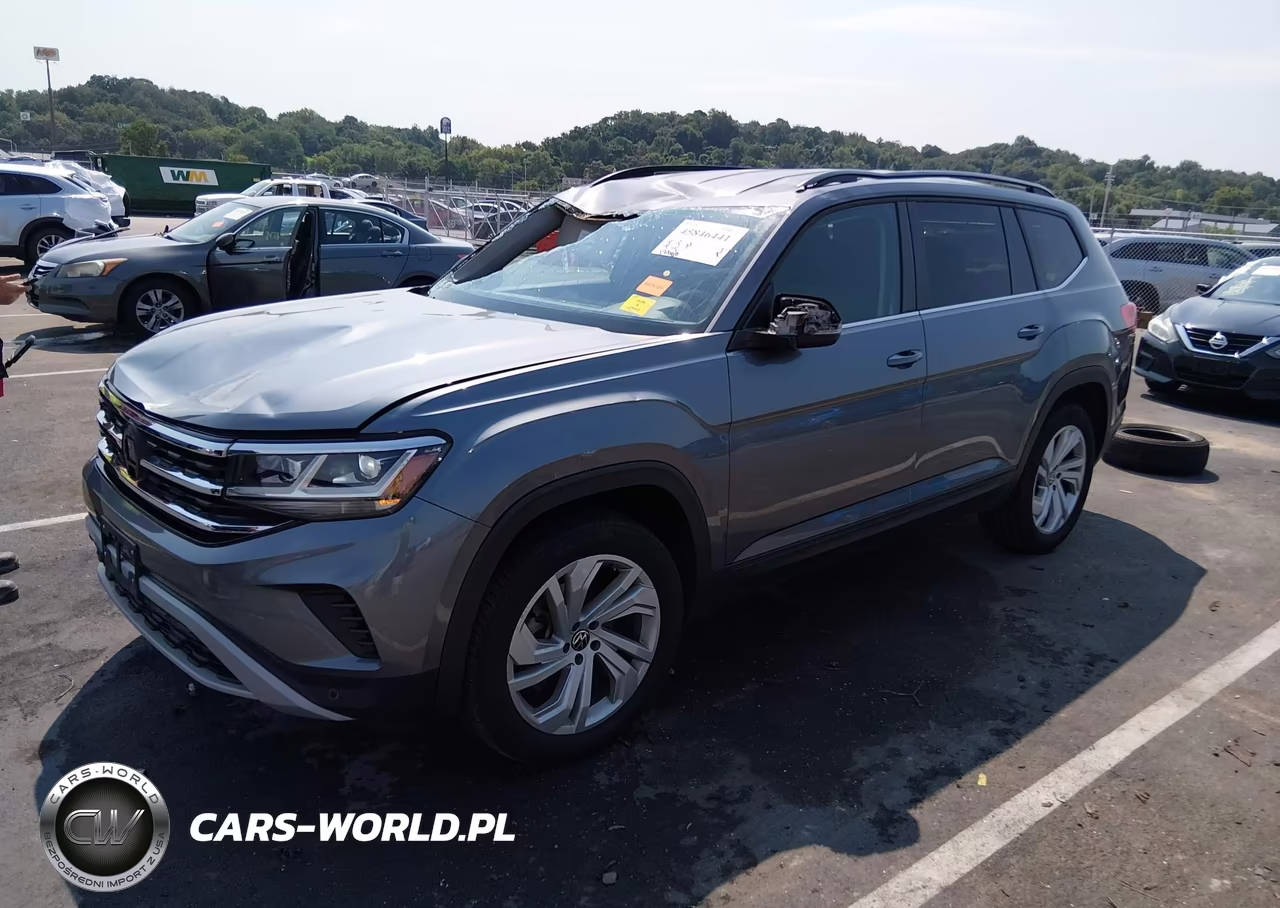 2021 Volkswagen Atlas 3.6L V6 Se W-Technology VIN:1V2WR2CA3MC511236 - 2