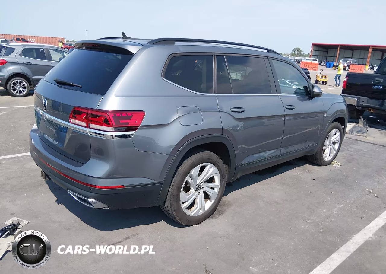 2021 Volkswagen Atlas 3.6L V6 Se W-Technology VIN:1V2WR2CA3MC511236 - 4