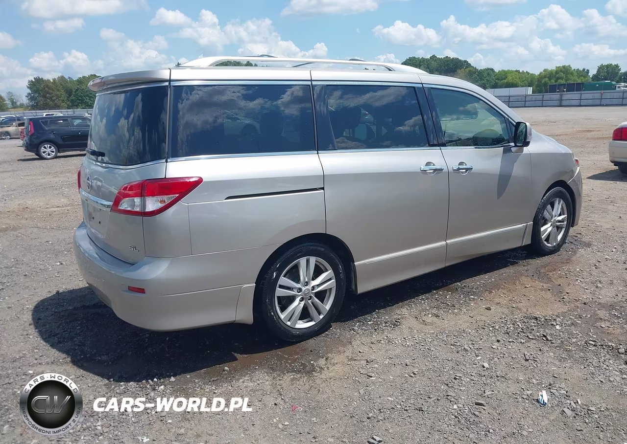 2013 Nissan Quest Sl VIN:JN8AE2KPXD9069893 - 4