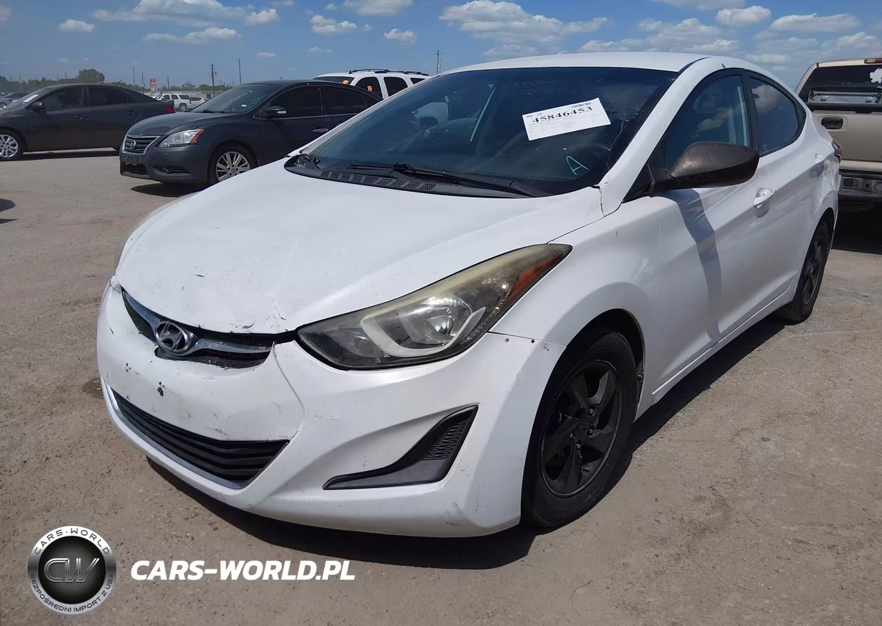 HYUNDAI ELANTRA VIN:5NPDH4AE4FH634483 - 2