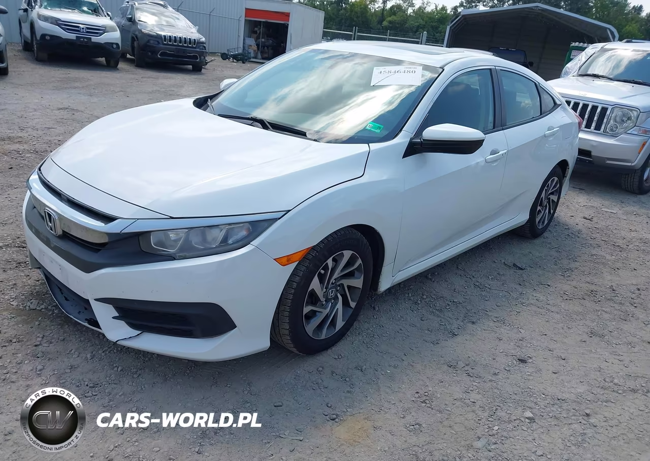2017 Honda Civic Ex VIN:2HGFC2F76HH560986 - 2
