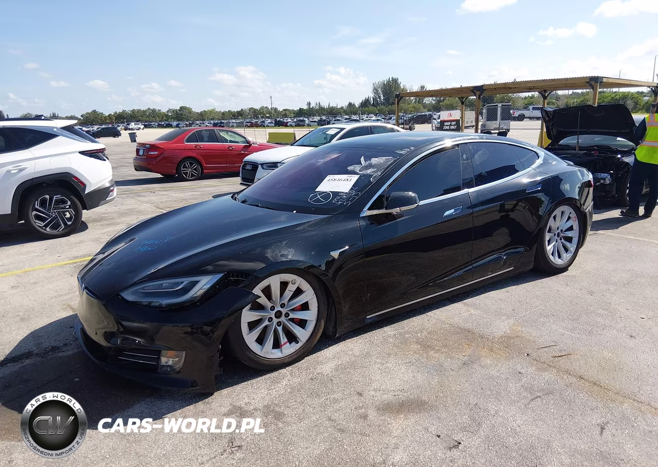2021 Tesla Model S Performance Dual Motor All-Wheel Drive VIN:5YJSA1E48MF424282 - 2