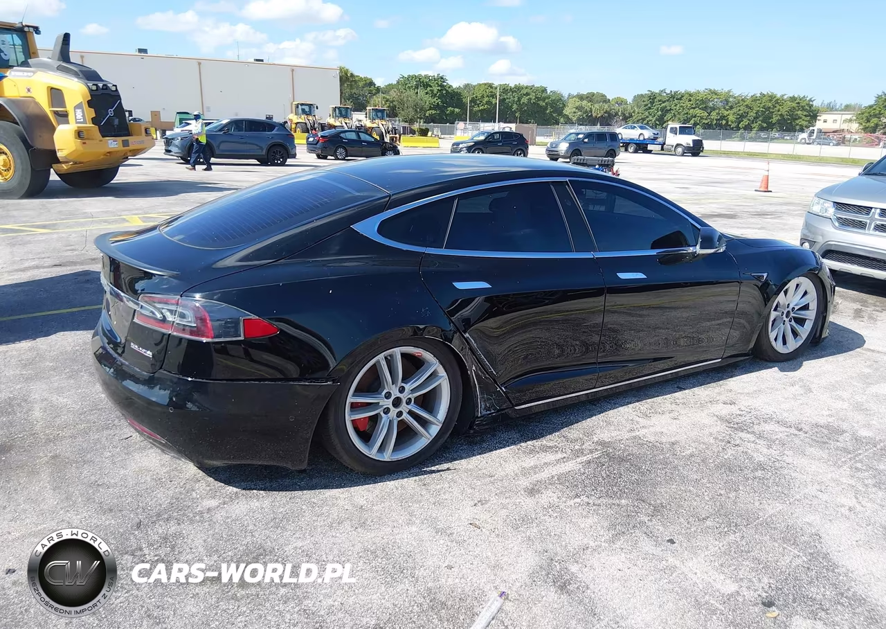 2021 Tesla Model S Performance Dual Motor All-Wheel Drive VIN:5YJSA1E48MF424282 - 4
