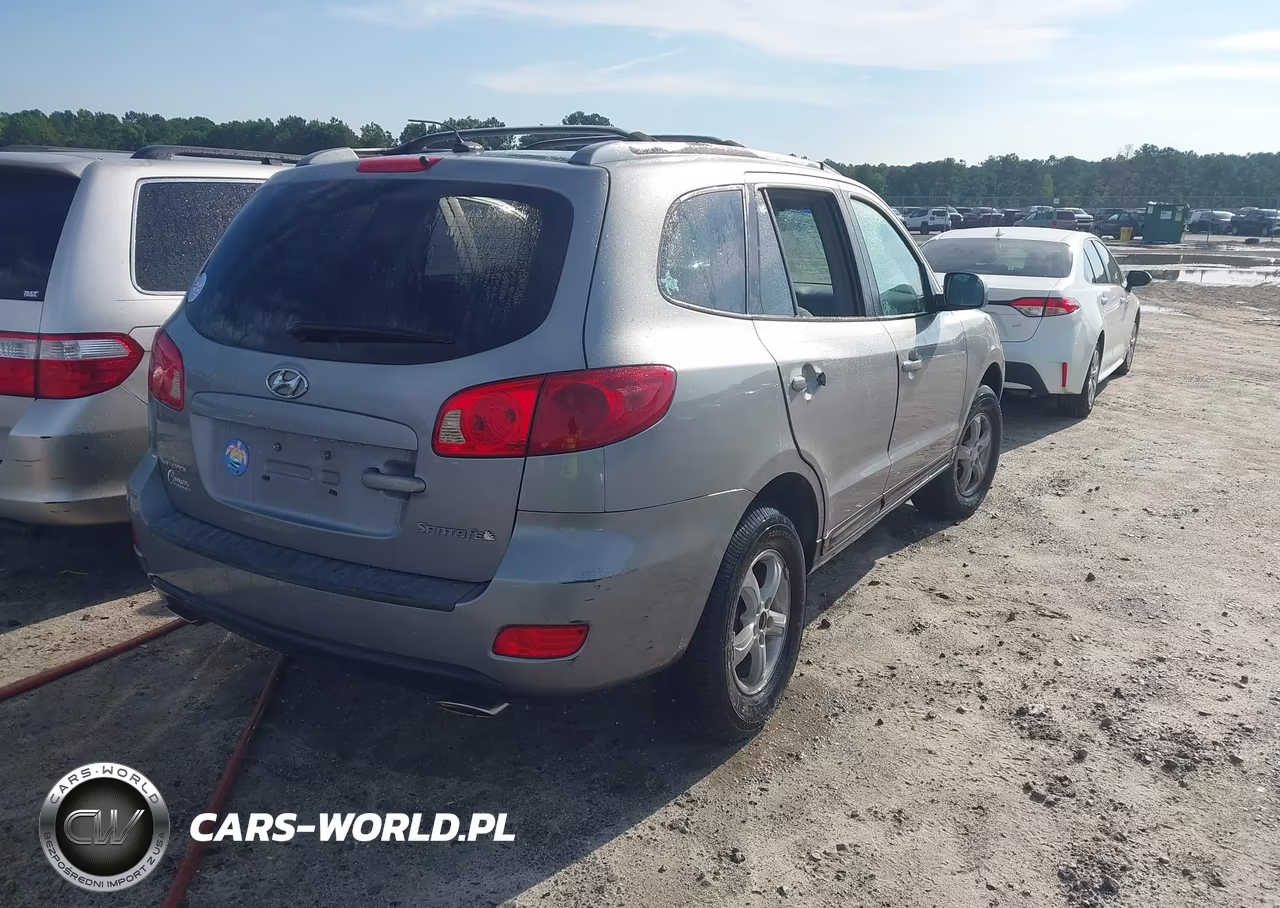 2007 Hyundai Santa Fe Gls VIN:5NMSG13D87H093630 - 4