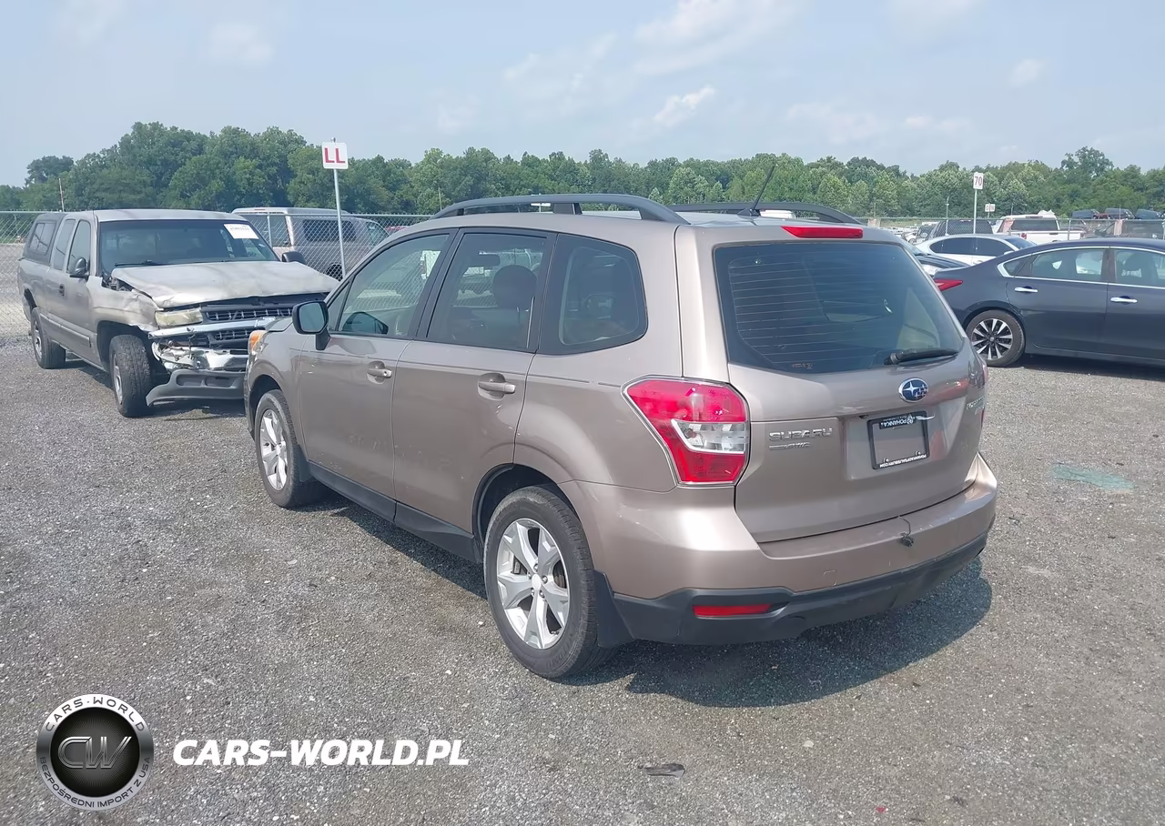 2015 Subaru Forester 2.5I VIN:JF2SJABC1FH595391 - 3