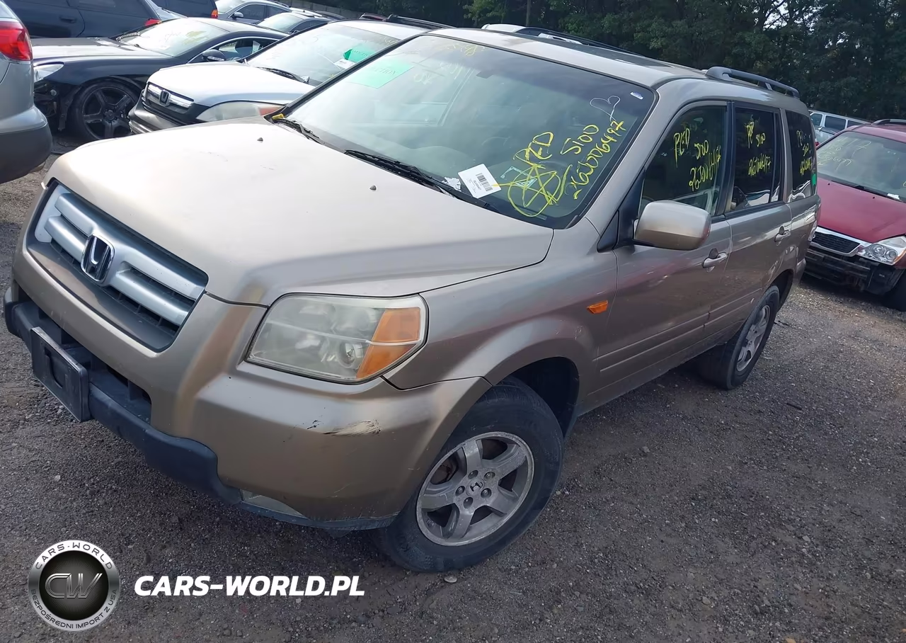 2006 Honda Pilot Ex-L VIN:2HKYF18646H540088 - 2