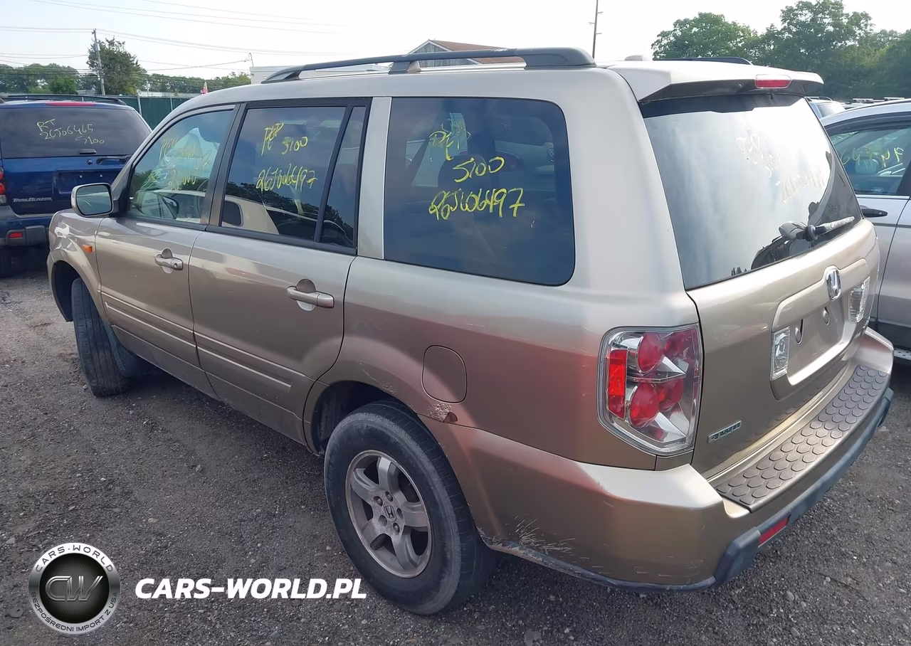 2006 Honda Pilot Ex-L VIN:2HKYF18646H540088 - 3