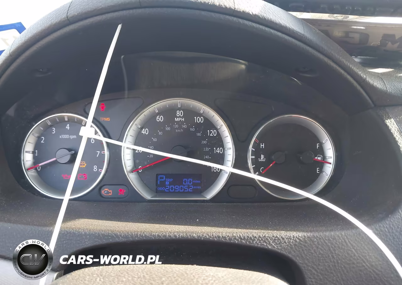 2009 Hyundai Sonata Se V6 VIN:5NPEU46F59H455794 - 7