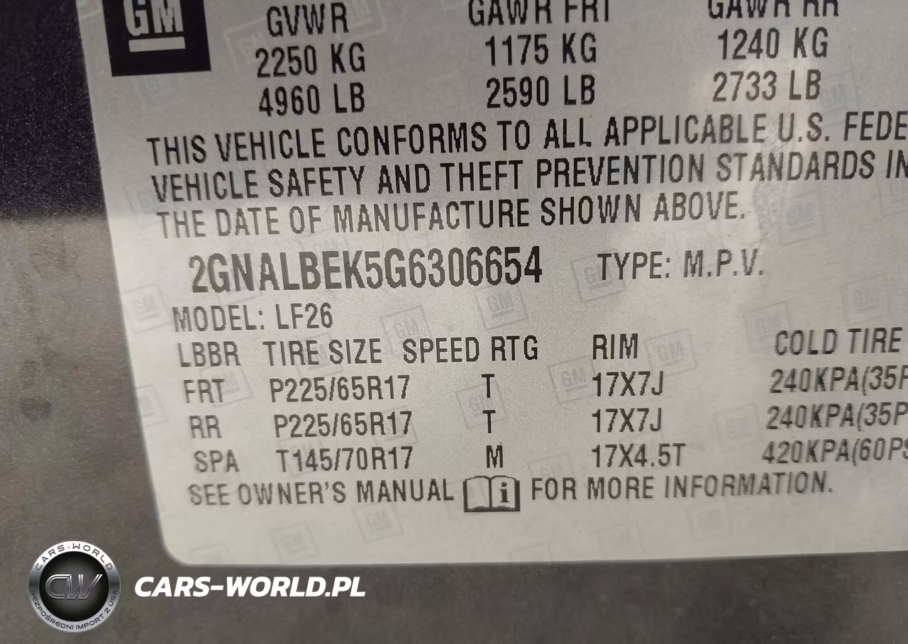 2016 Chevrolet Equinox Ls VIN:2GNALBEK5G6306654 - 9