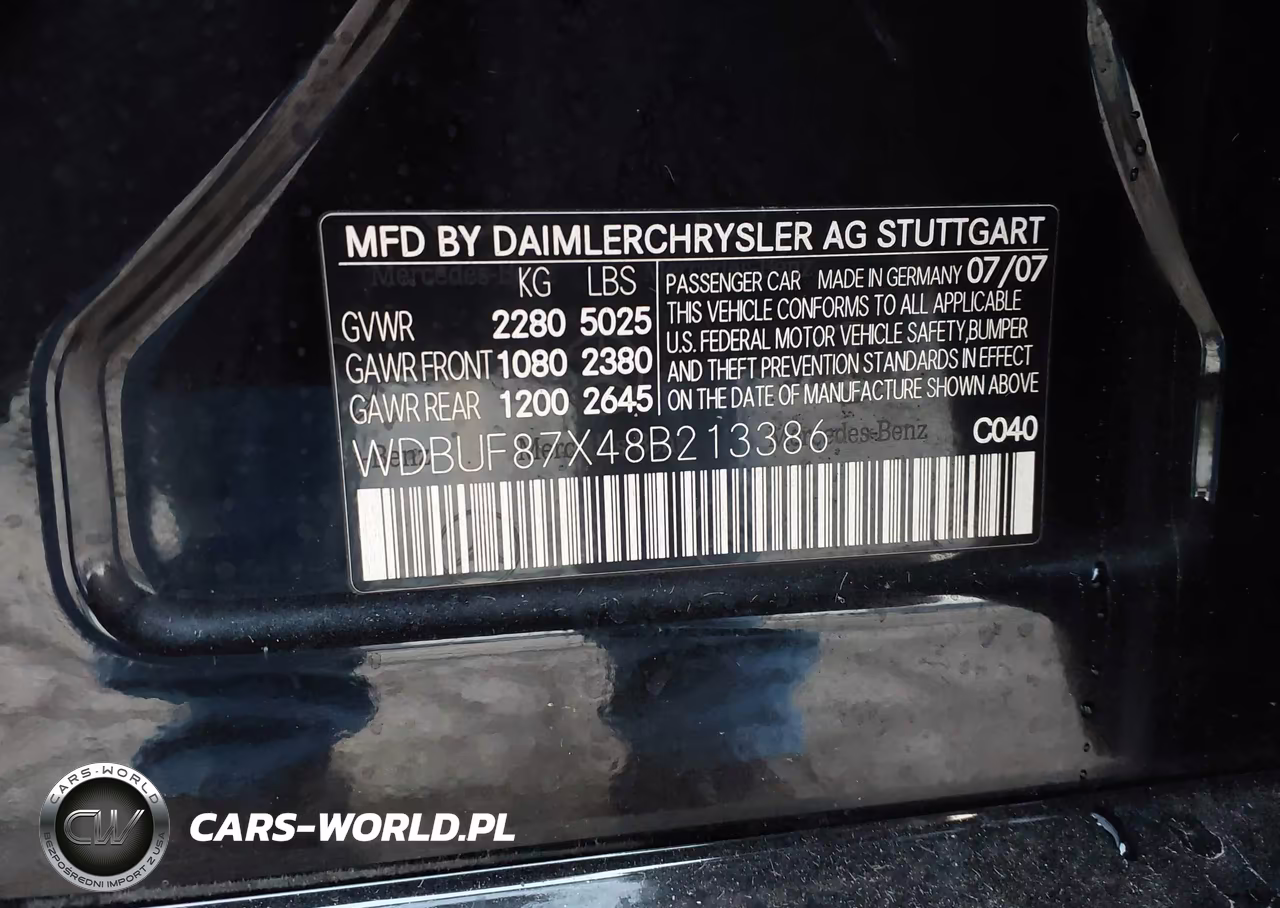 2008 Mercedes-Benz E 350 4Matic VIN:WDBUF87X48B213386 - 9