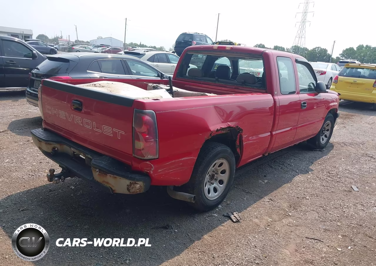 2005 Chevrolet Silverado 1500 Work Truck VIN:1GCEC19X75Z211041 - 4