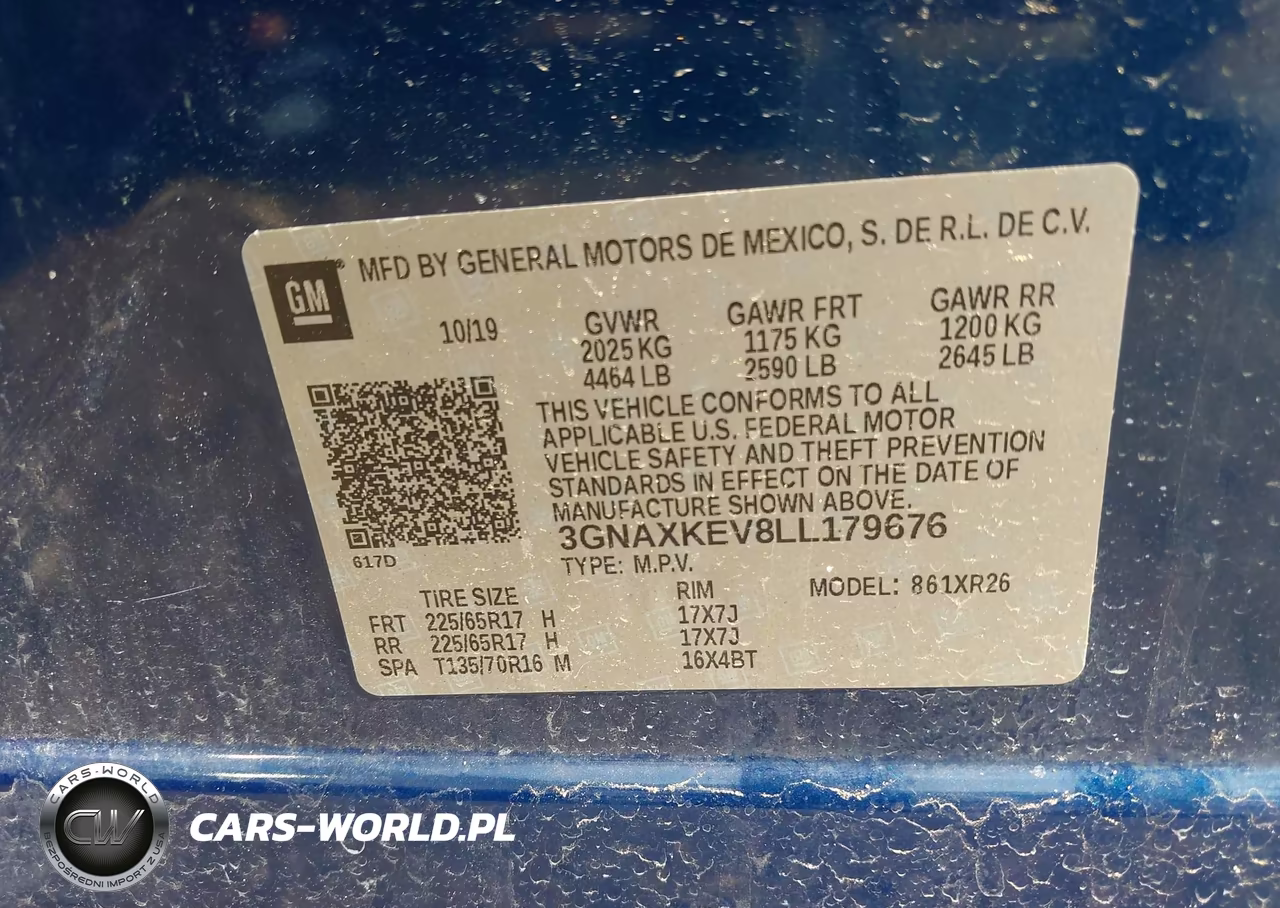 2020 Chevrolet Equinox Fwd Lt 1.5L Turbo VIN:3GNAXKEV8LL179676 - 9