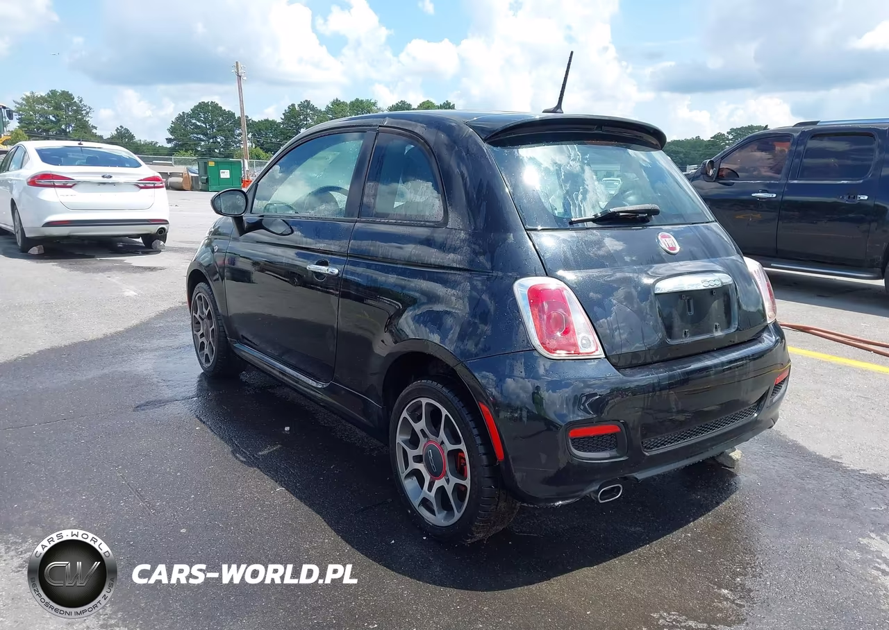 2012 Fiat 500 Sport VIN:3C3CFFBR7CT101932 - 3