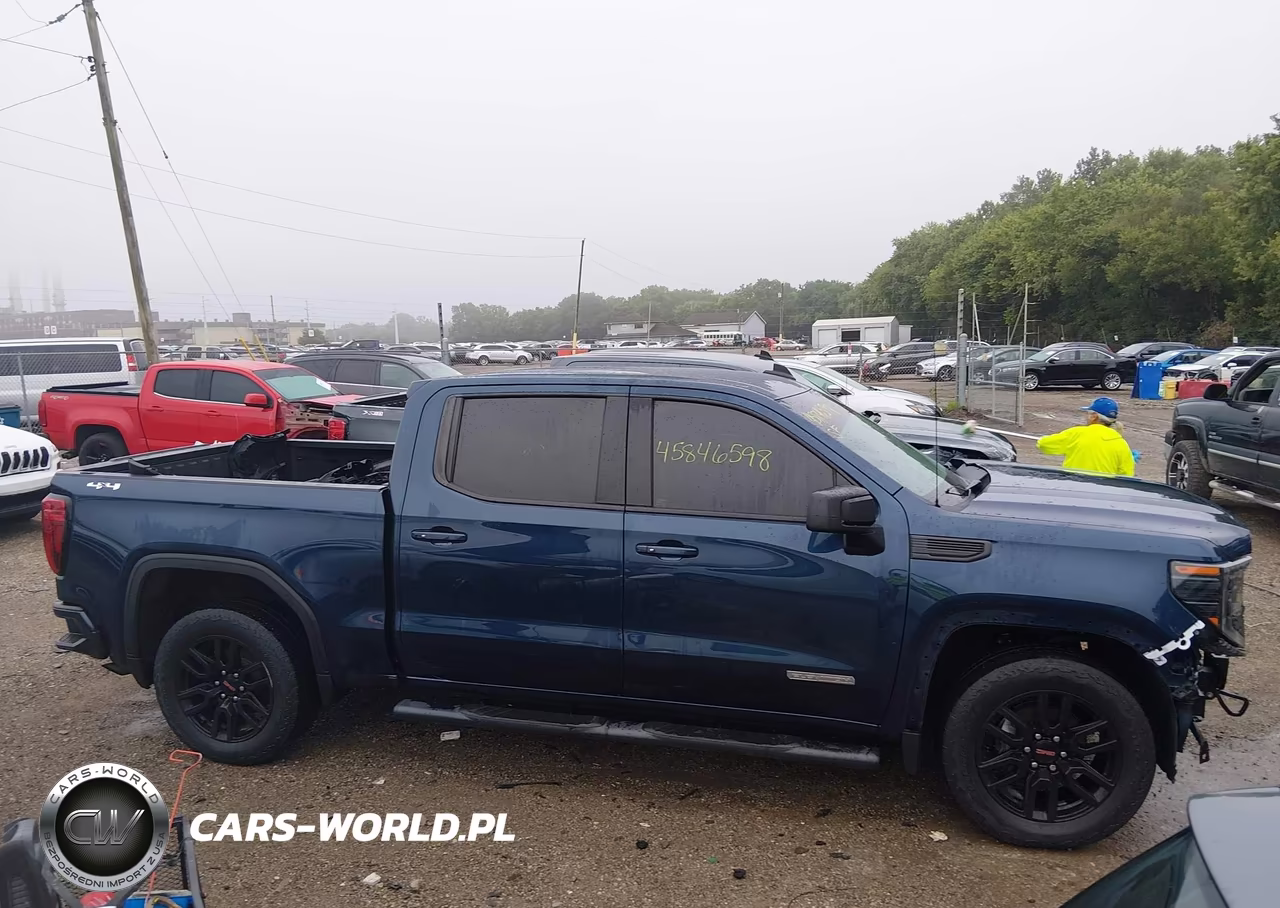 2022 GMC Sierra 1500 Limited 4Wd Short Box Elevation With 3Vl VIN:3GTP9GEK4NG109409 - 14