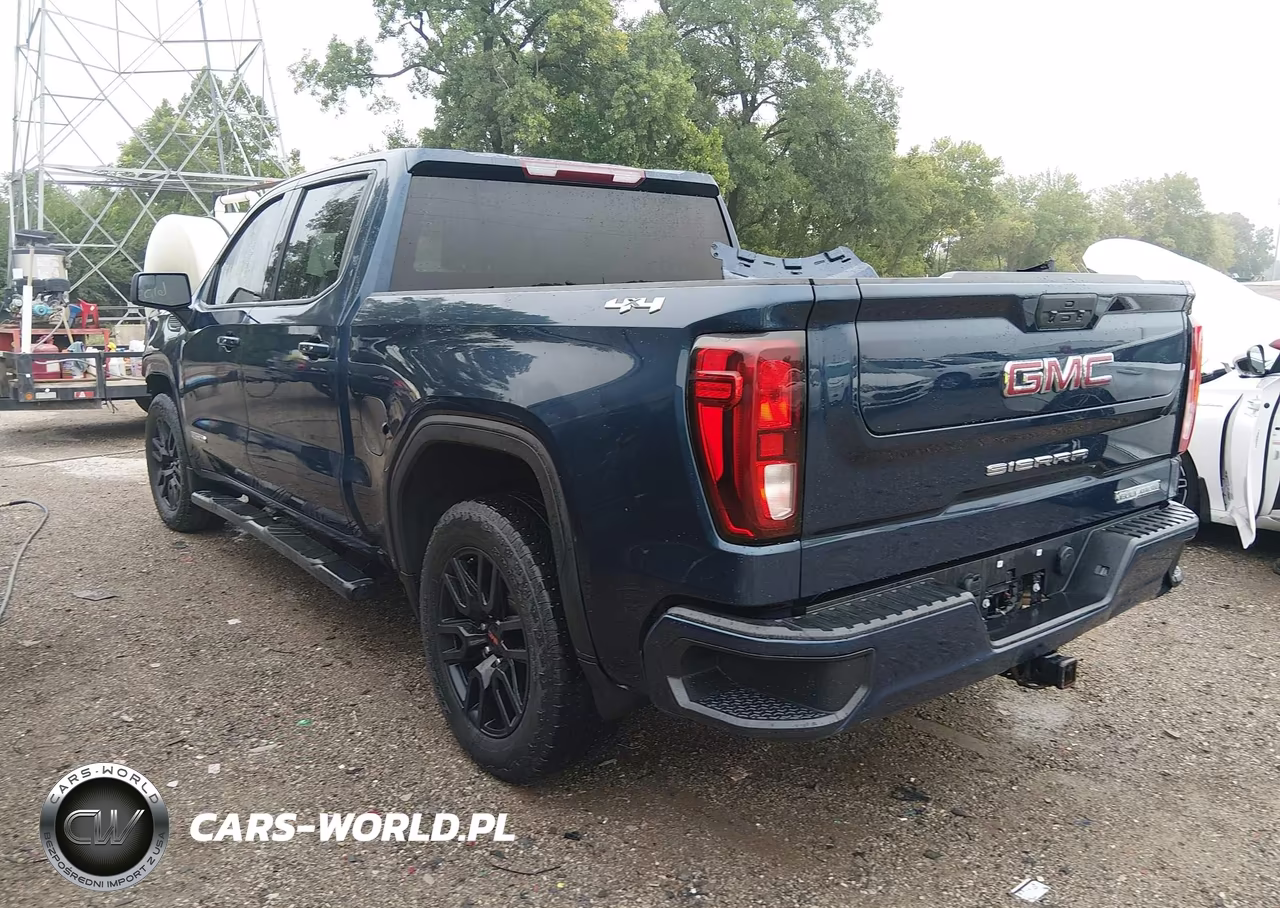 2022 GMC Sierra 1500 Limited 4Wd Short Box Elevation With 3Vl VIN:3GTP9GEK4NG109409 - 3
