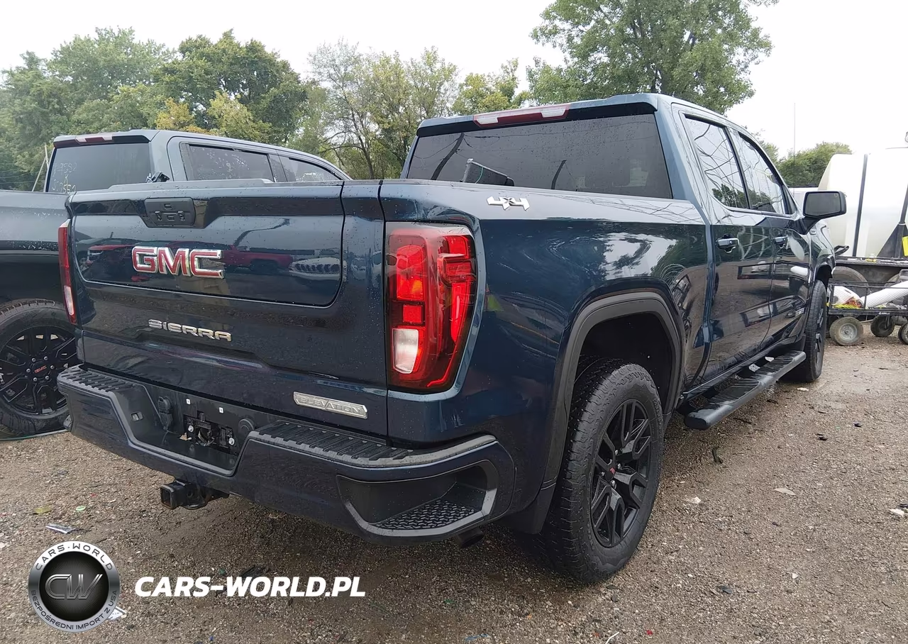 2022 GMC Sierra 1500 Limited 4Wd Short Box Elevation With 3Vl VIN:3GTP9GEK4NG109409 - 4