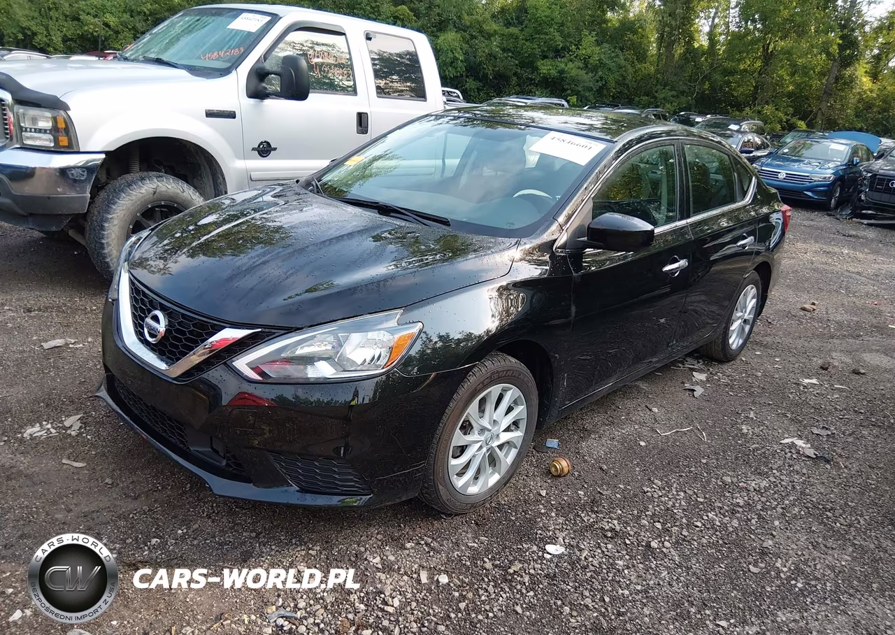 2019 Nissan Sentra Sv VIN:3N1AB7APXKY235505 - 2