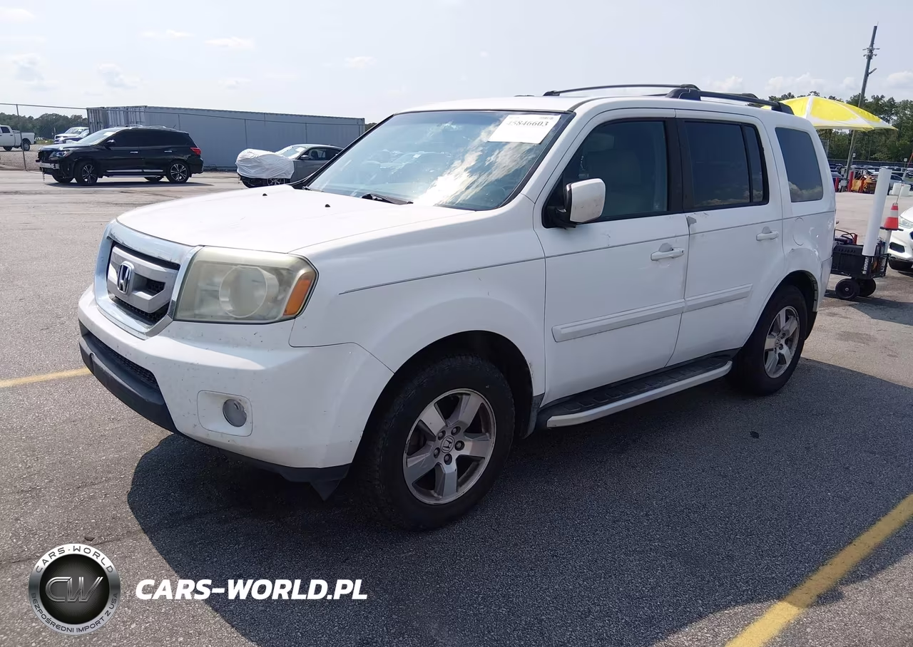 2010 Honda Pilot Ex-L VIN:5FNYF3H55AB015616 - 2