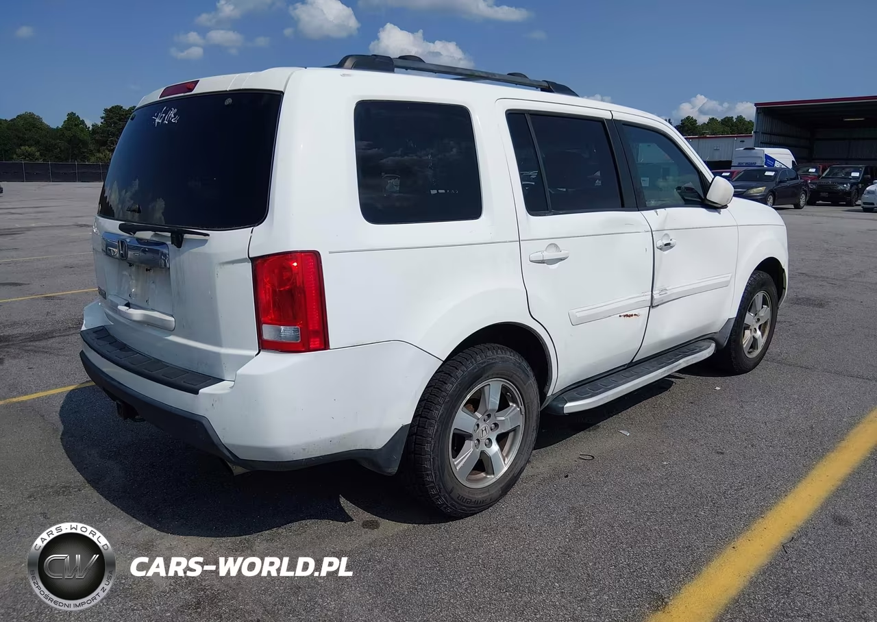 2010 Honda Pilot Ex-L VIN:5FNYF3H55AB015616 - 4