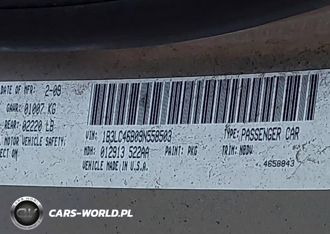 2009 Dodge Avenger Se-Sxt VIN:1B3LC46B09N558503 - 9
