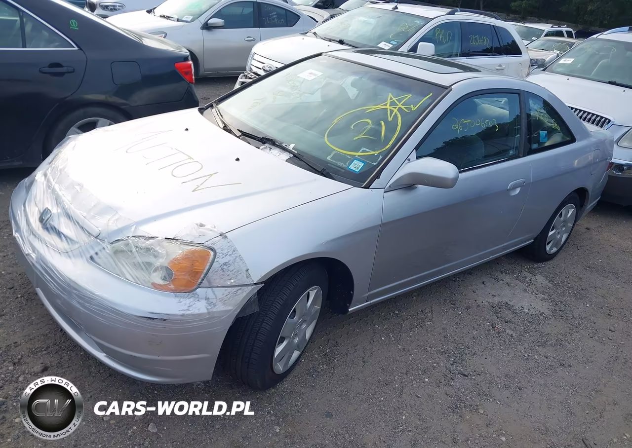 2001 Honda Civic Ex VIN:1HGEM22901L104068 - 2